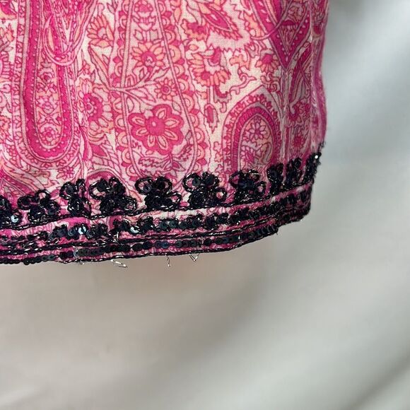 Calypso St Barth Yavia Long-Sleeve Printed Tunic, Janeiro size XS NWOT - Picture 11 of 16